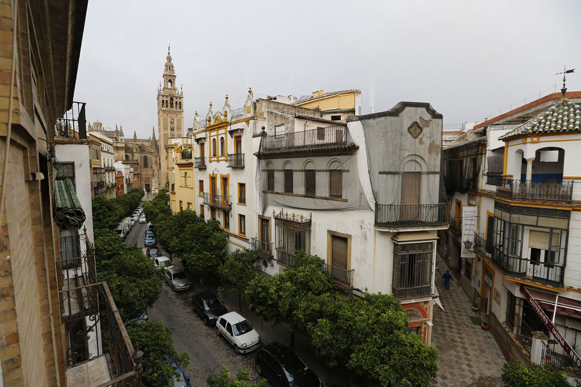 barrio de Santa cruz en Sevilla