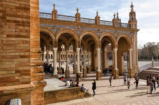 Curiosidades de la plaza de España de Sevilla